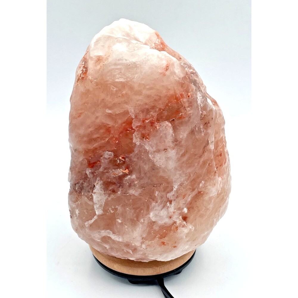 Himalayan Glow Salt Lamp with Dimmer Switch Table Lamp Night Light 7" Tall